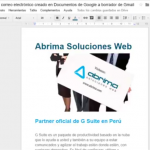 Cómo convertir un diseño de correo electrónico creado en Documentos de Google a borrador de Gmail