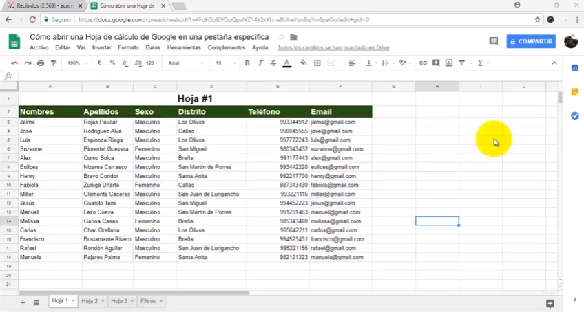 Complaciente Ru pasatiempo Cómo abrir una Hoja de cálculo de Google en una pestaña específica - Academia G - Tutoriales de Google Workspace Complaciente Ru pasatiempo Cómo abrir una Hoja de cálculo de Google en una pestaña específica - Academia G - Tutoriales de Google Workspace