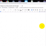 Cómo insertar notas de Google Keep en un Documento de Google