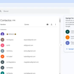 Cómo crear, buscar, editar y eliminar un contacto en Contactos de Google